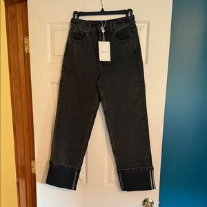 Bohme Dark Gray Ankle Jeans